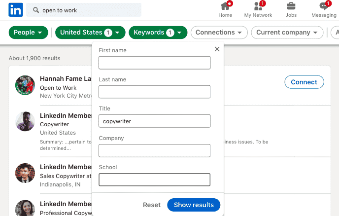 Candidate Search