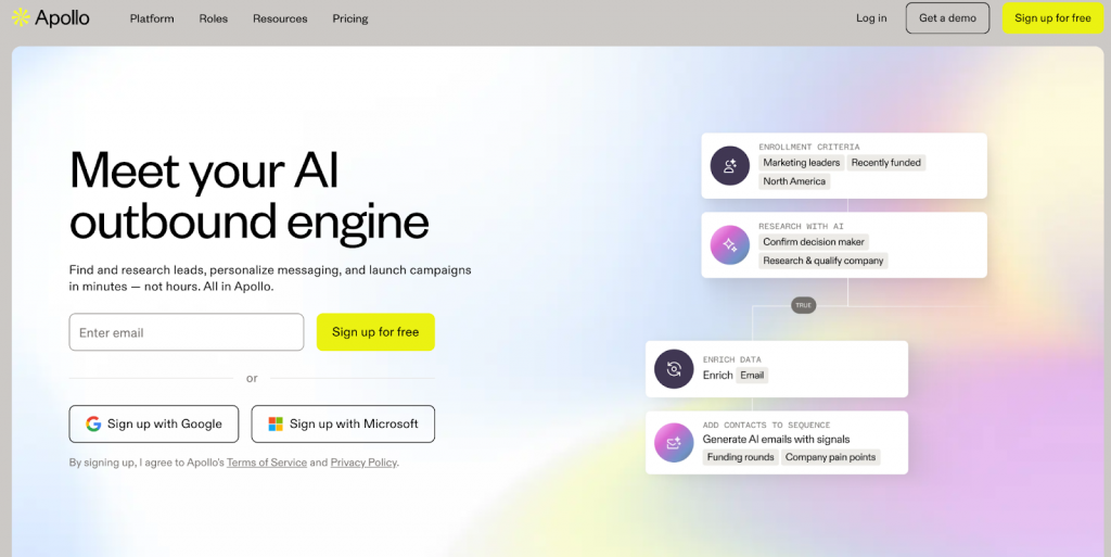 apollo linkedin email extractor