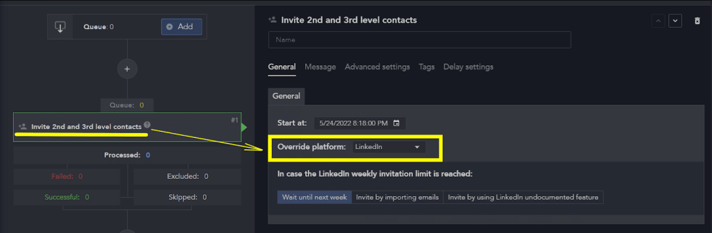 Sales Navigator URL converter Linked Helper