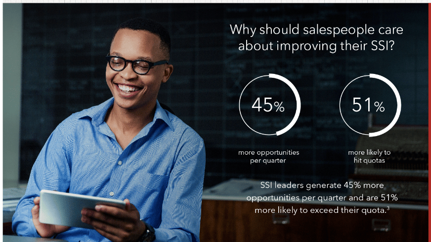 ssi linkedin stats why should salespeople care about