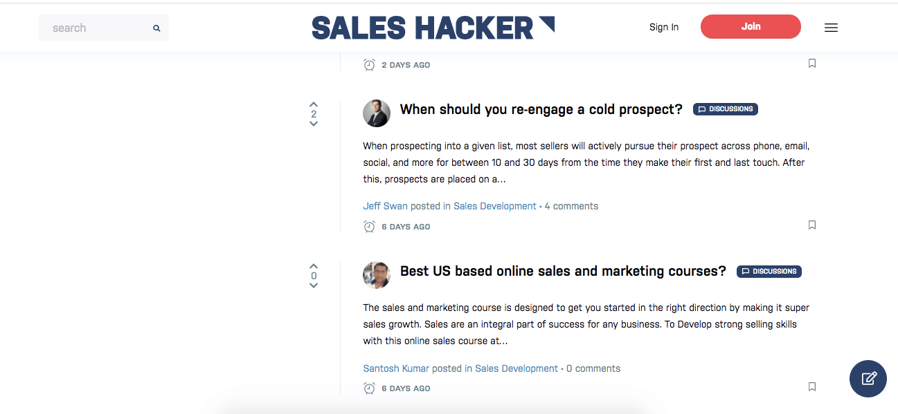 outreach sales hacker