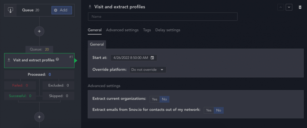 Linked Helper #1 Xray LinkedIn search tool alternative