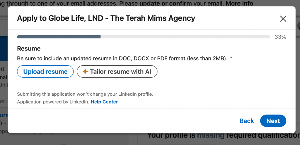 how to message hiring manager on linkedin resume apply 