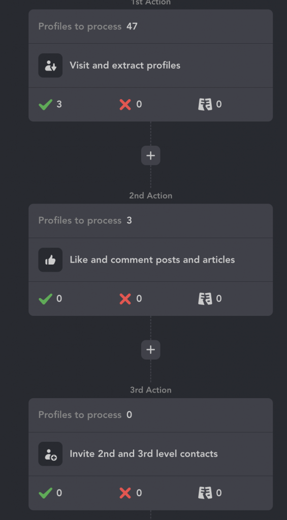 reaching out to a recruiter on linkedin with linked helper