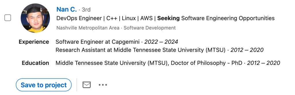 headlines linkedin job seekers