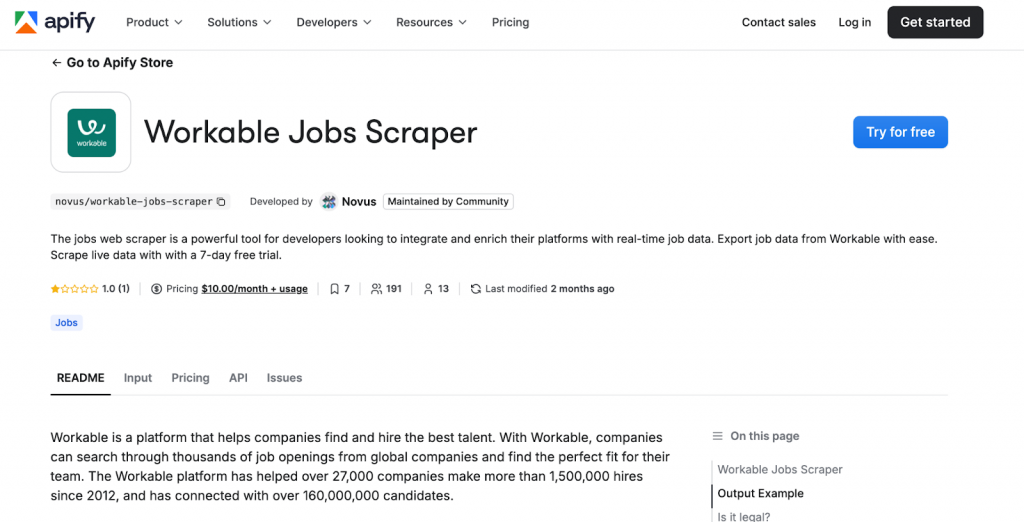 how to scrape linkedin jobs job apify 