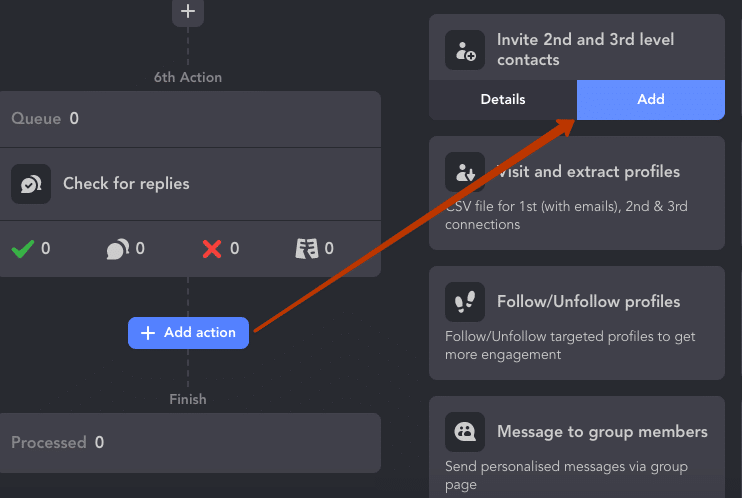 linked helper linkedin events best practices invite action