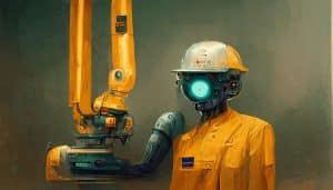 Robot Industrial Worker