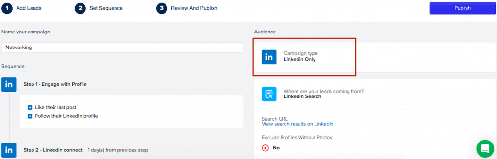 Linked Helper vs. Meet Alfred Interface Comparison