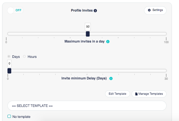 Linked Helper vs. Zopto screenshot of Linked Helper postpone action start