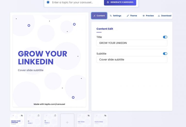 How to Create a LinkedIn Carousel Post + Examples and Ads