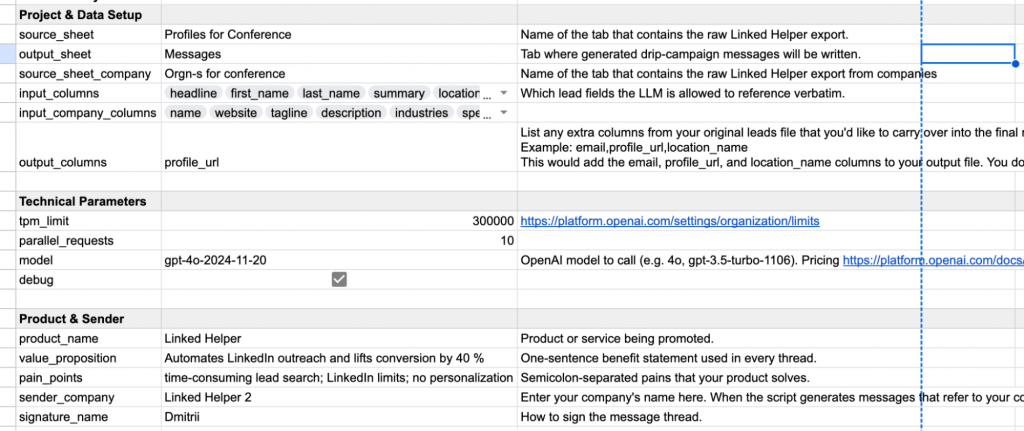 how to cold connect on linkedin linked helper shreadsheet