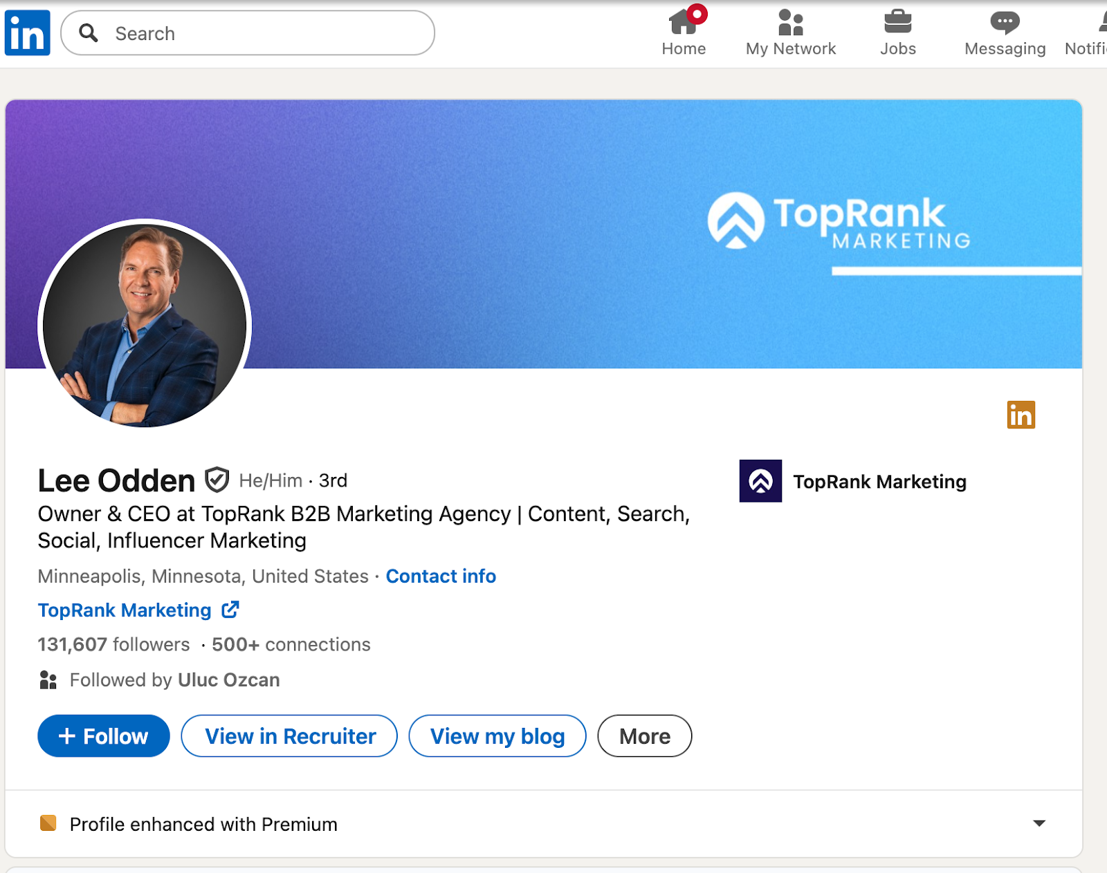 how to get clients on linkedin owner and ceo profile