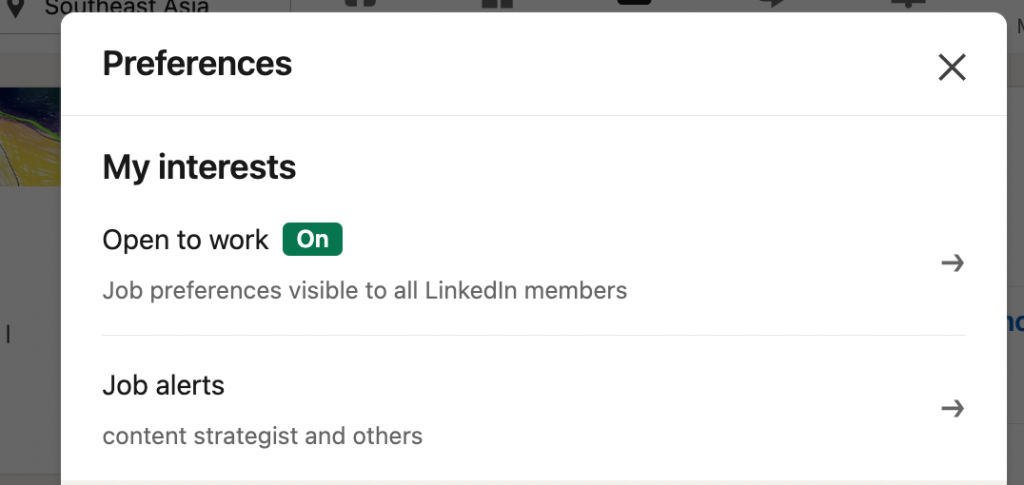 job alerts menu how to set a job alert in LinkedIn  