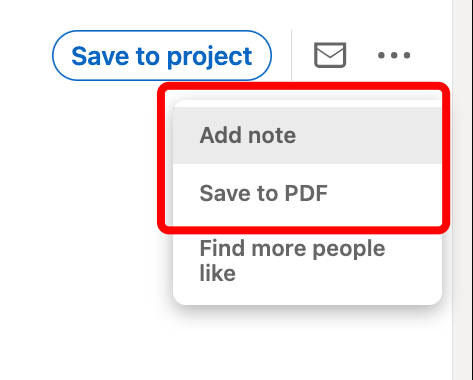 add note linkedin talent solutions features