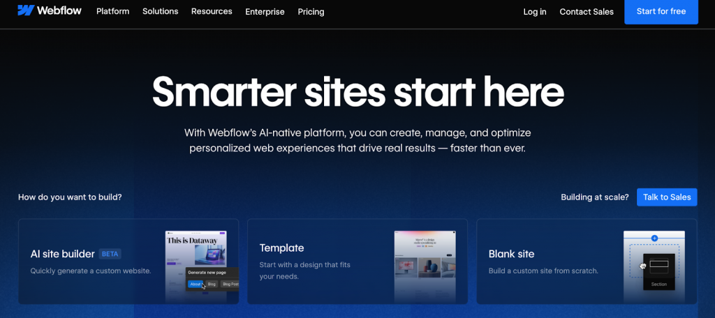  how to create portfolio in LinkedIn  webflow screen