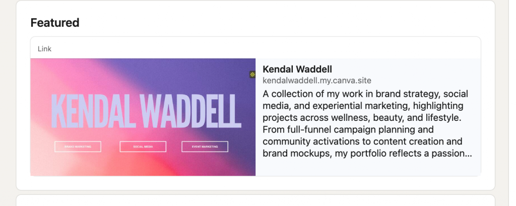   Brand specialist portfolio 