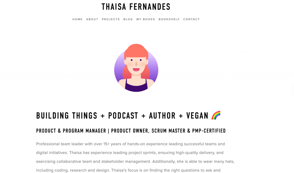 Sales professional portfolio