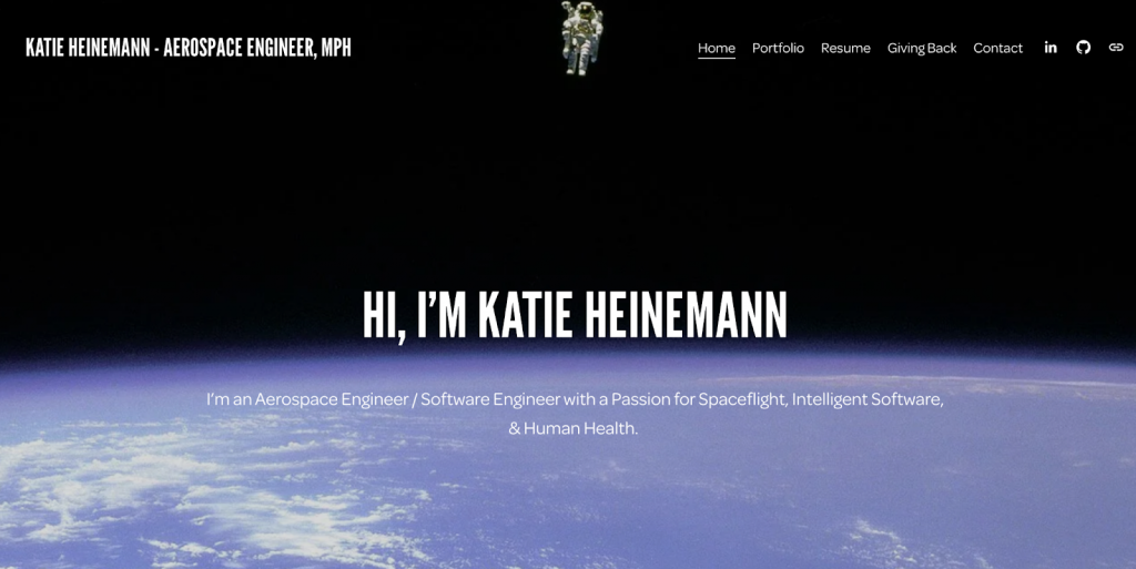 a Good Portfolio Example Engineer