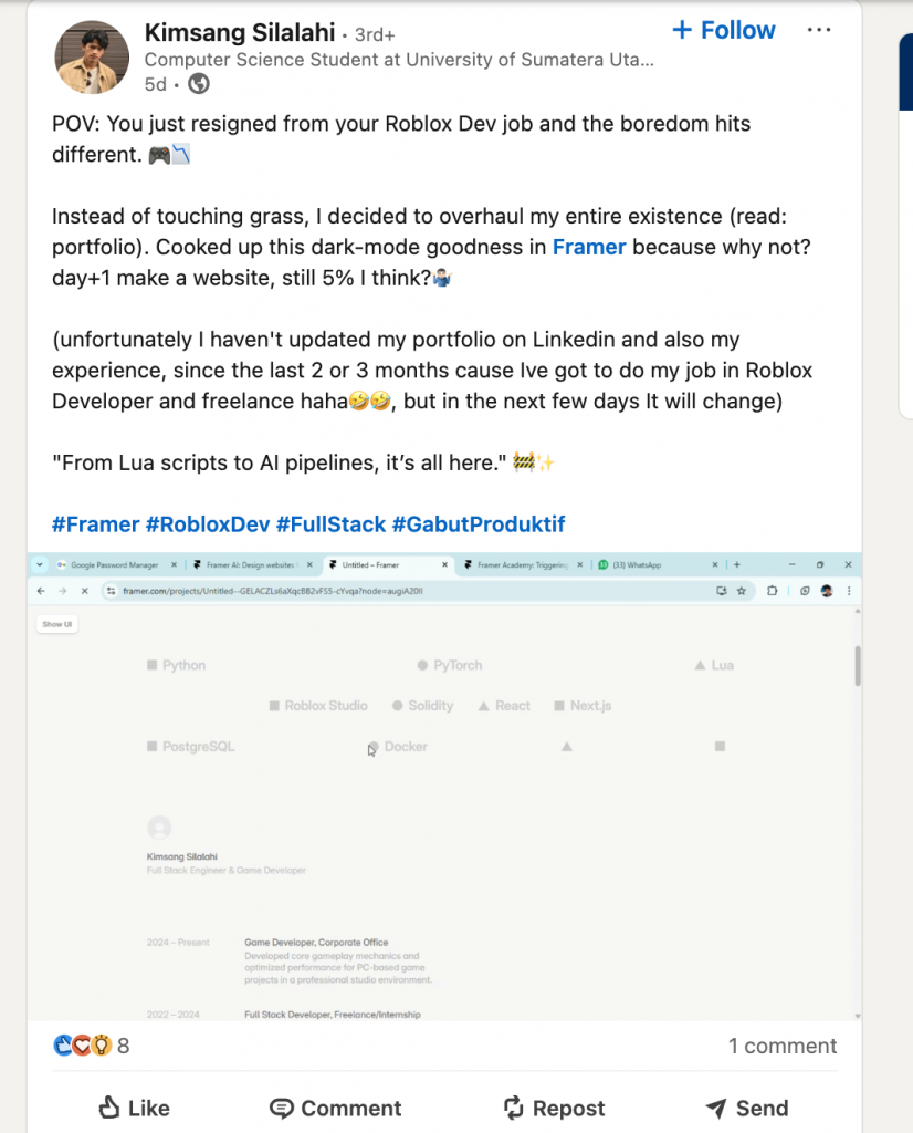 repurposed post for creators example