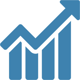 Gráfico en crecimiento