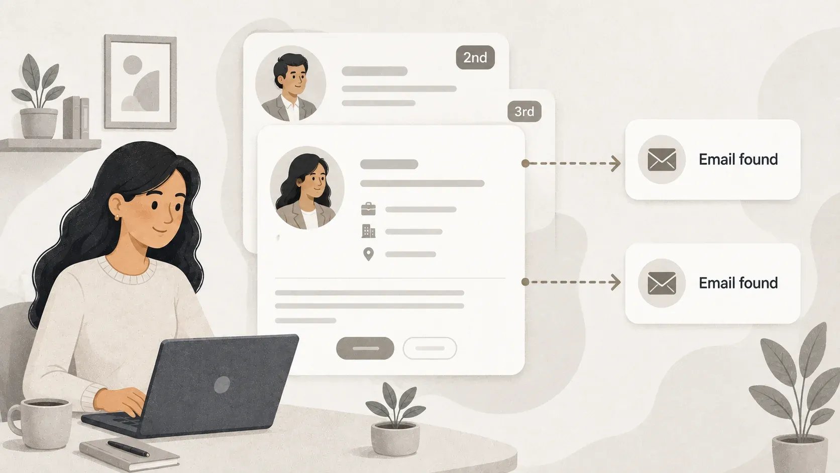 How to Find Emails from LinkedIn Profiles with Linked Helper