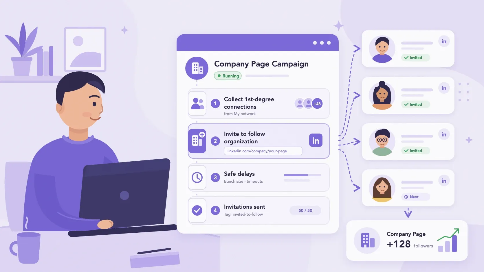 Invite Connections to Follow Your Company Page