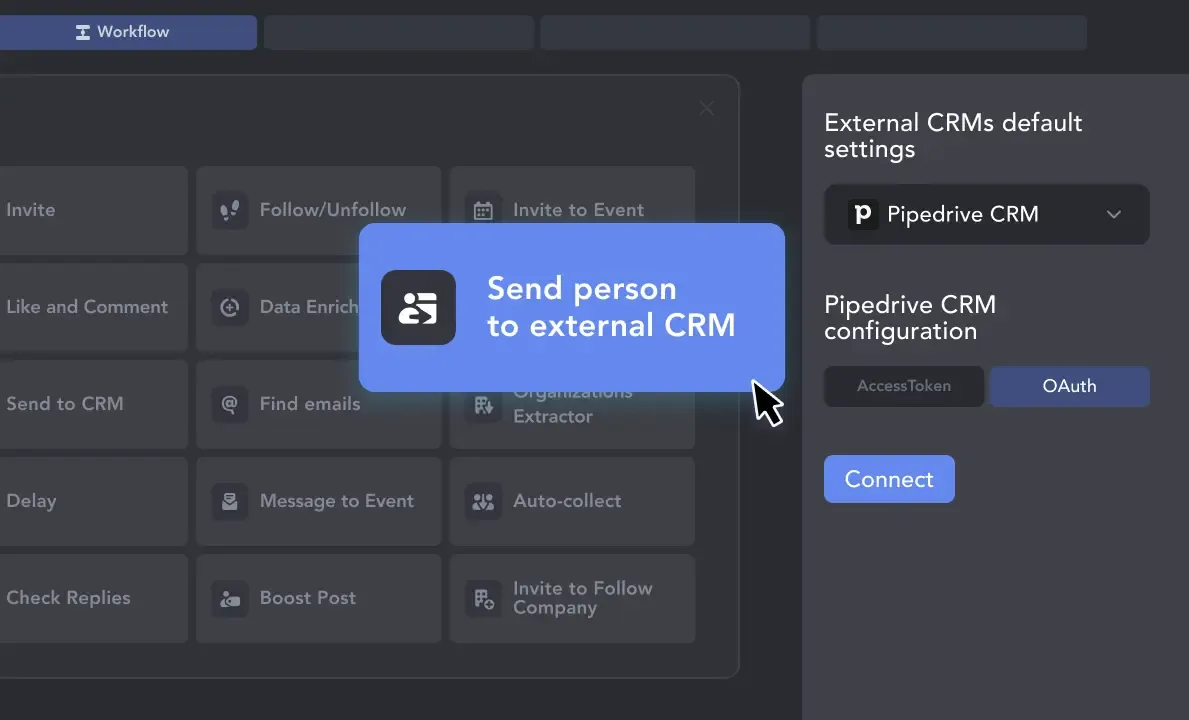 1. Authenticate via OAuth