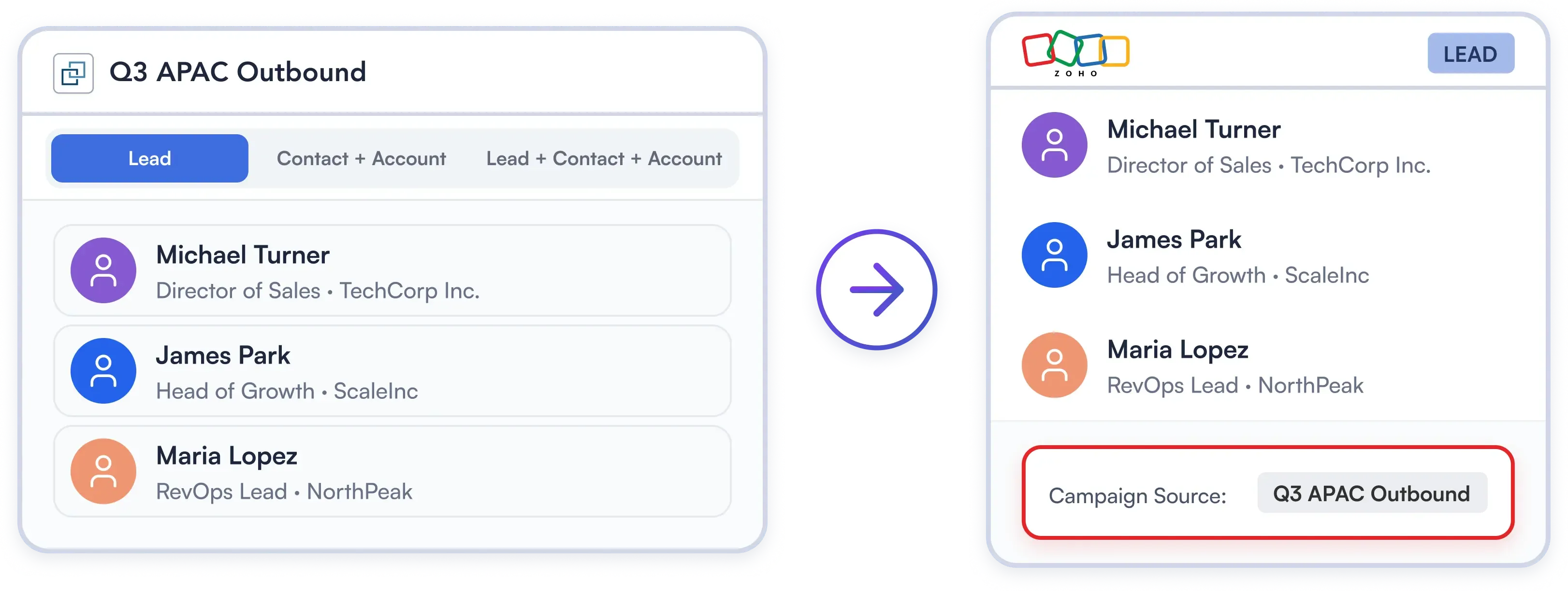 Store Leads and Tag Them with Context