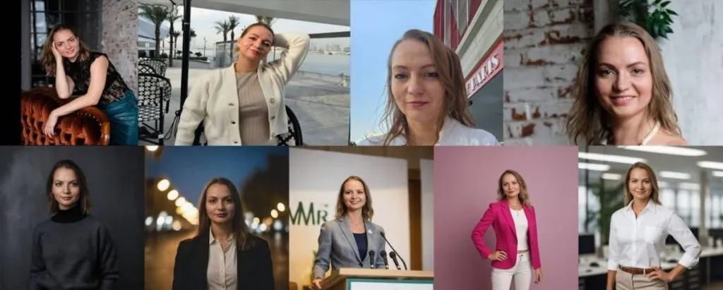 AI-LinkedIn-Porträtfotos – Beispiele für hochzuladende Originalfotos