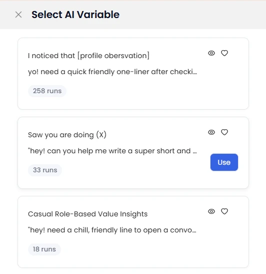 AI Variables, Filtering, Commenting, Voice, Video, and Inbox Manager