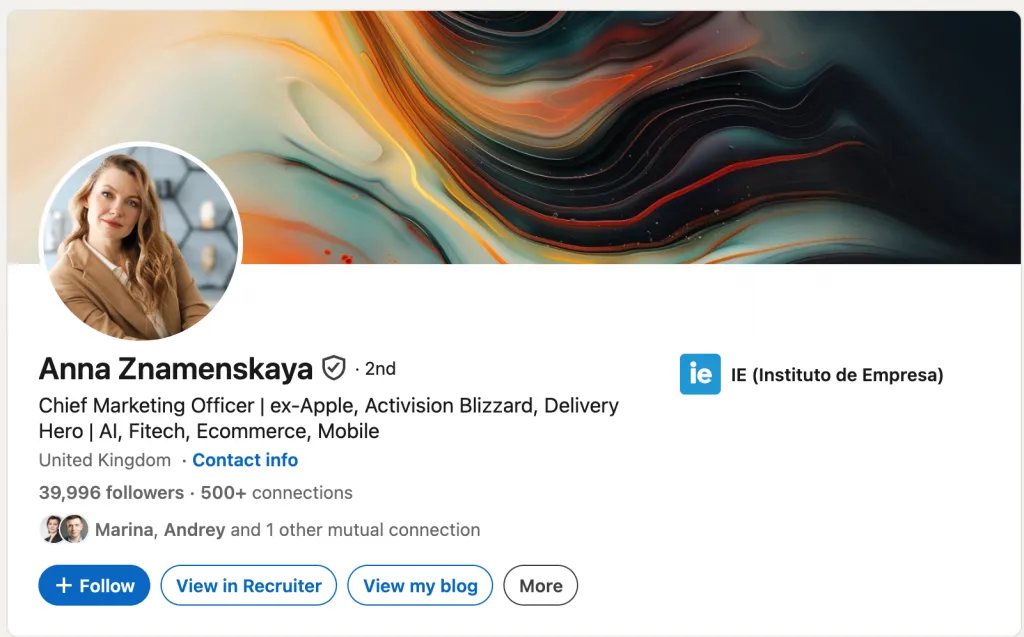 LinkedIn liefert Ihnen Eignungsdaten, bevor die Kontaktaufnahme überhaupt beginnt