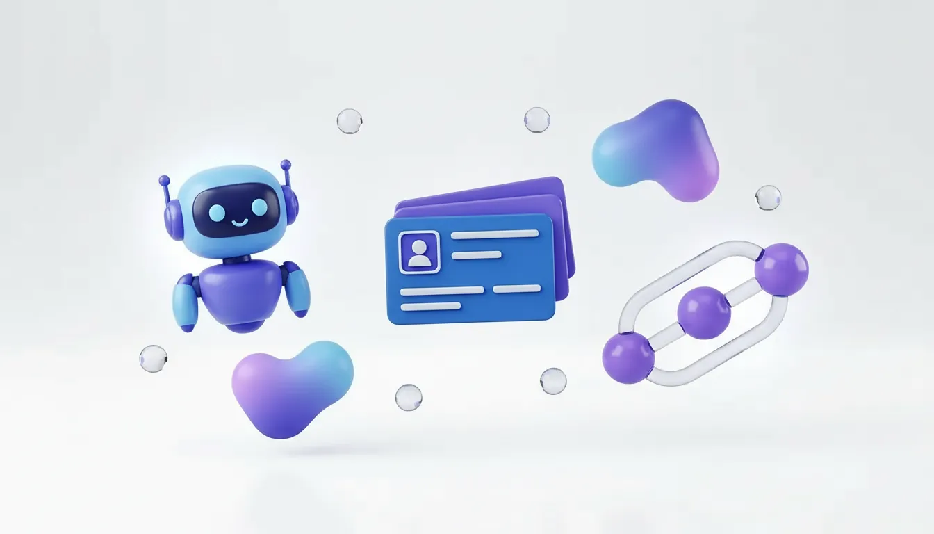 Assistant AI avec des fiches clients et des étapes de vente connectées.