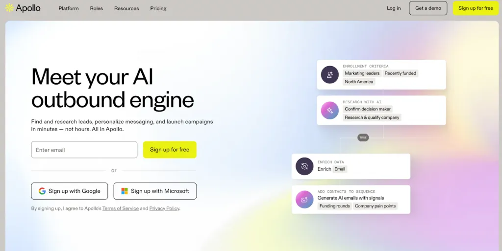 Apollo LinkedIn-E-Mail-Extractor