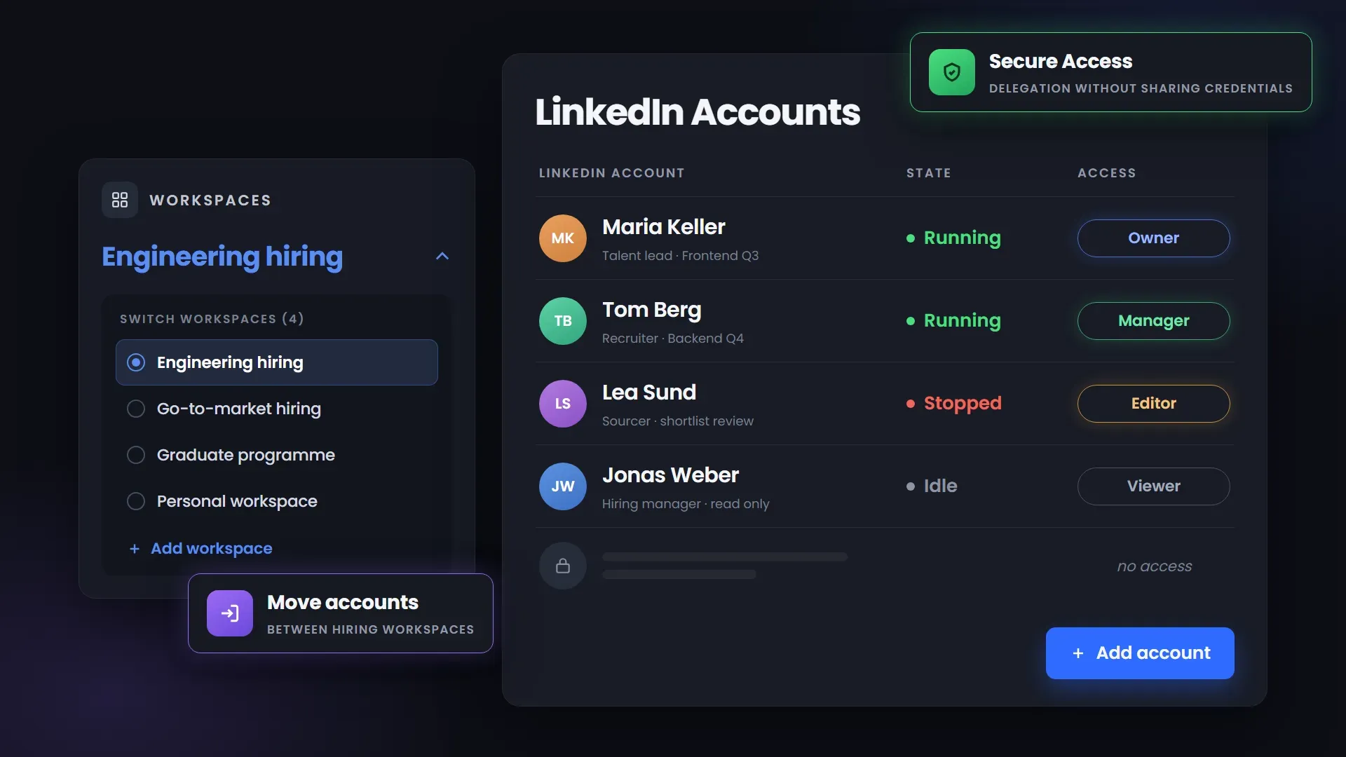 Step 4 — Team operations