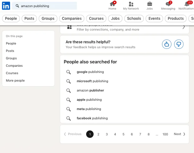 Cómo aumentar la interacción en LinkedIn mediante la investigación de palabras clave.