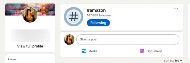 Cómo aumentar la interacción en LinkedIn con hashtags.