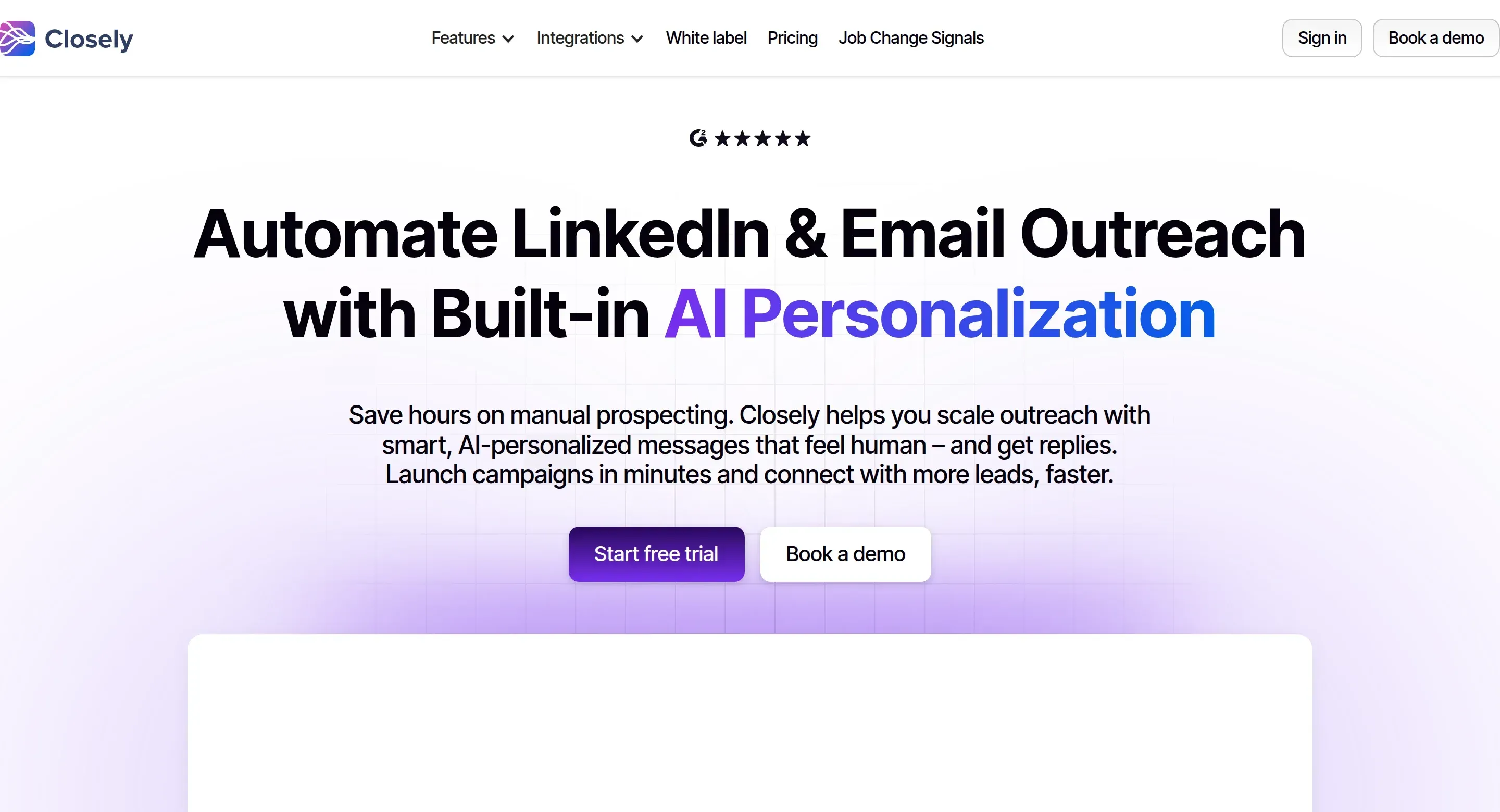 Closely home page, October 2026