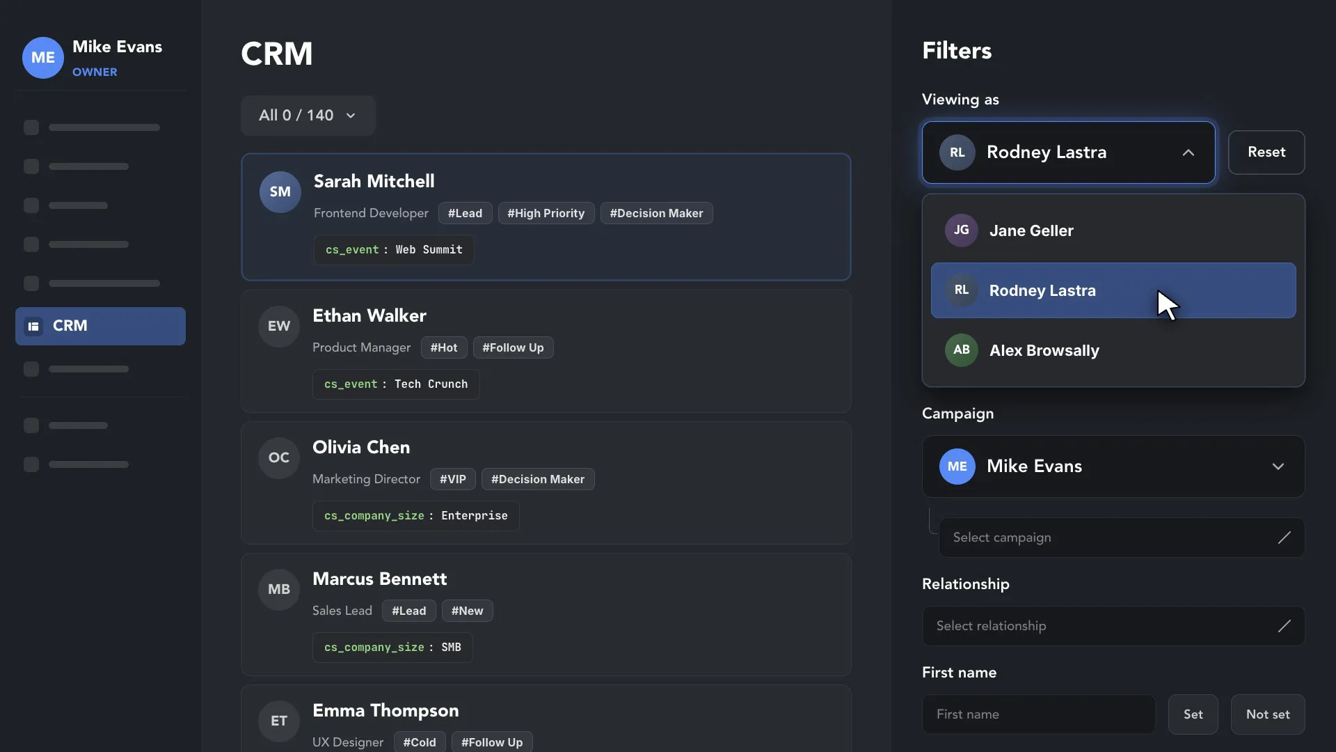 Cloud CRM and Inbox Sync