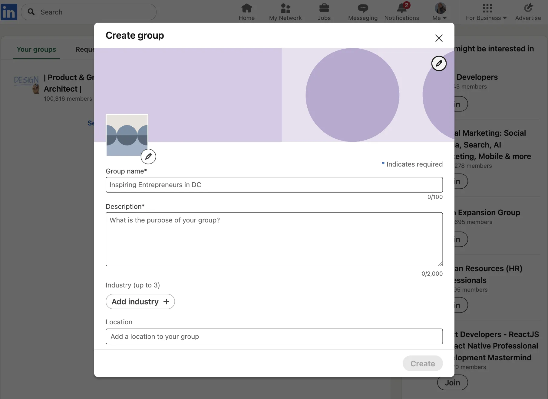 Create-group-form