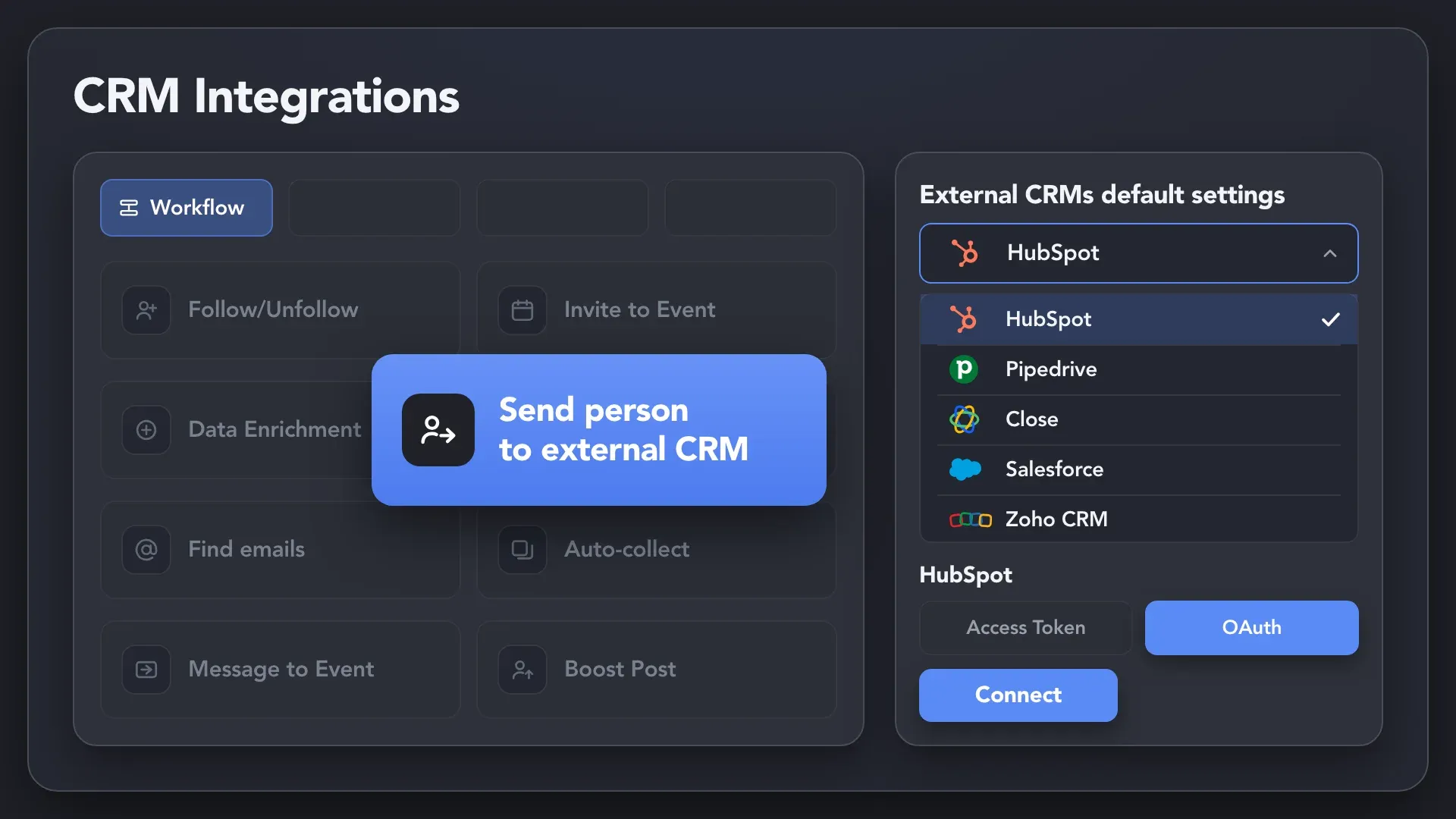 Move Lead Data Into Your CRM