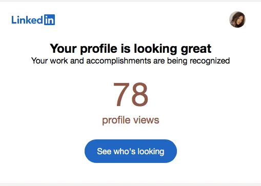 So erhalten Sie mehr Likes für LinkedIn-Beiträge: Anzahl der Profilaufrufe