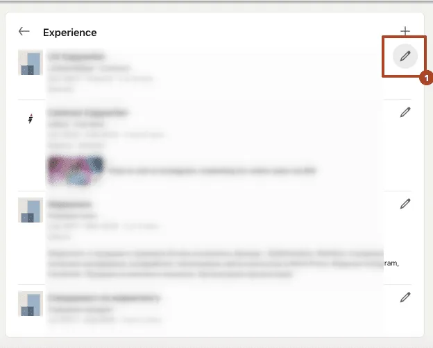 Cómo añadir un ascenso en LinkedIn editando la sección «Experience»
