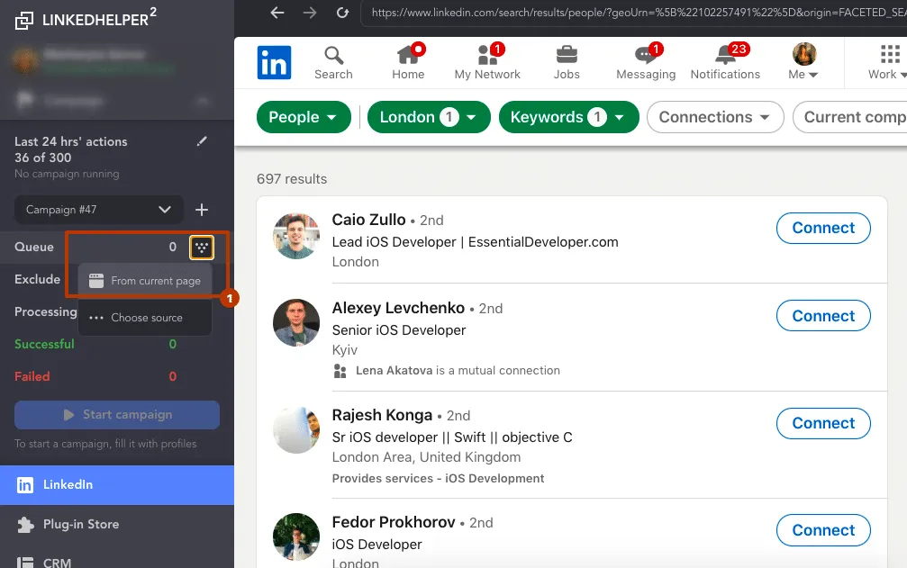 Leads mit ChatGPT und einem Automatisierungstool von LinkedIn erfassen