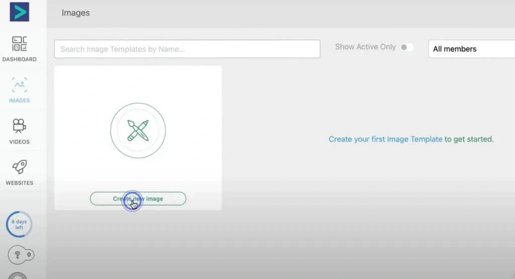 Screenshot der Hyperise-Benutzeroberfläche.