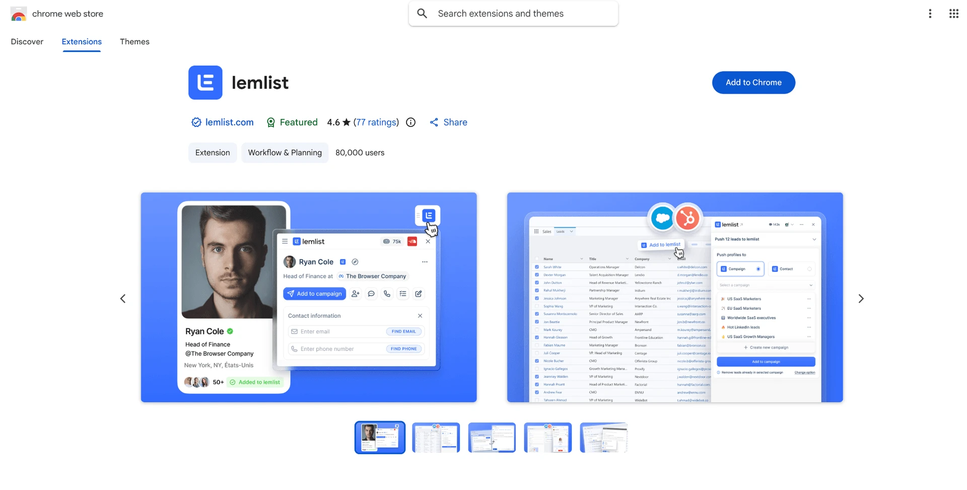 L’extension Lemlist est-elle sûre ?