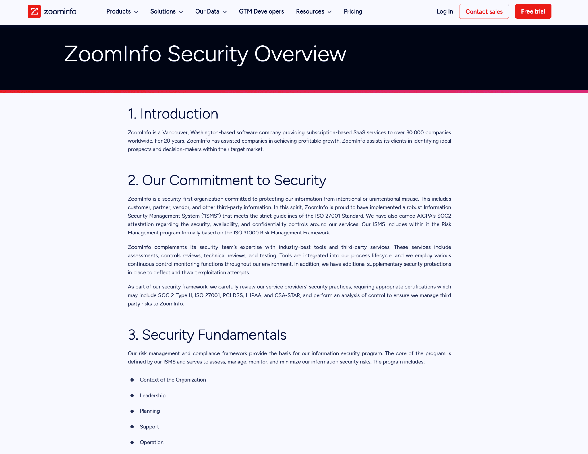 Is ZoomInfo Safe? Security, Privacy, and Data-Subject Risk