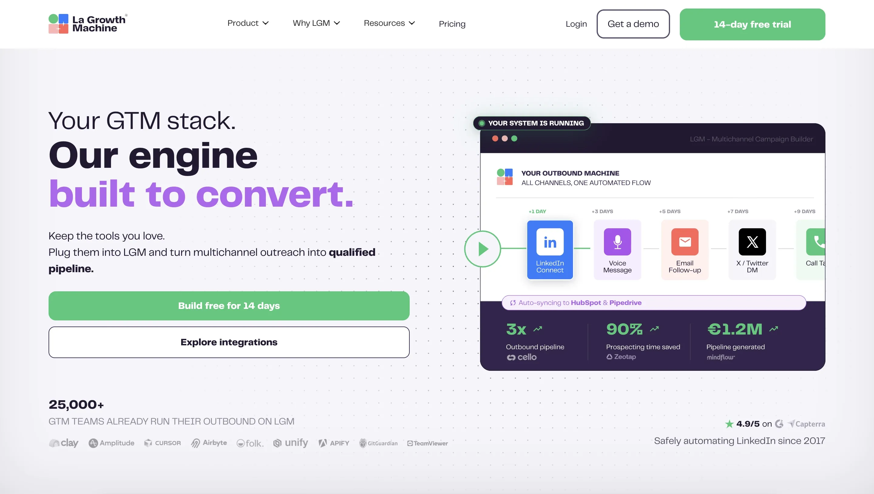 La Growth Machine Home Page (June, 2026)