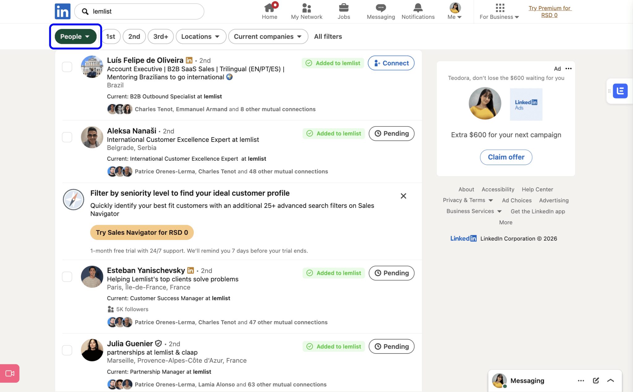 Lead Targeting, List-Building & ICP