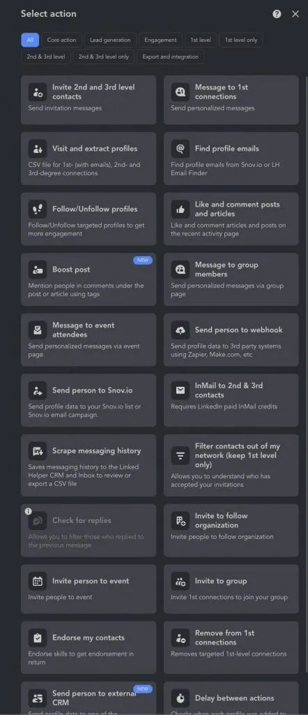 Linked Helper permite reaccionar con «Me gusta» y comentar publicaciones, además de invitar a personas a grupos o eventos
